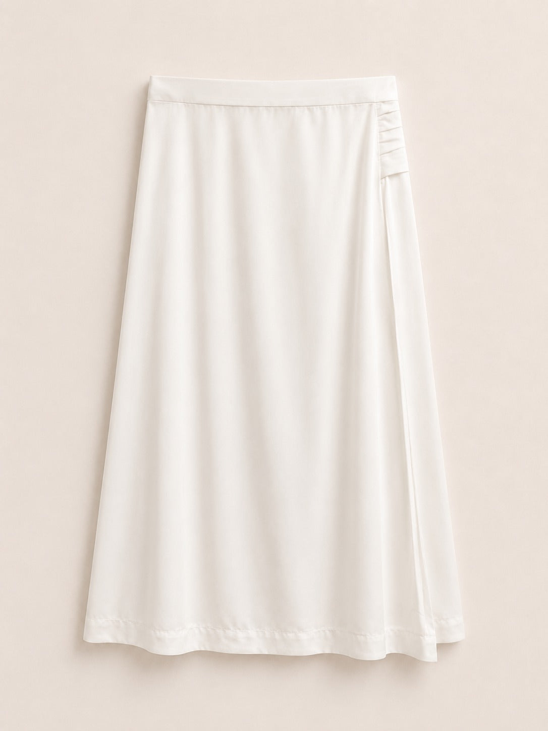 Pre-Order Beach Linen Skirt - White