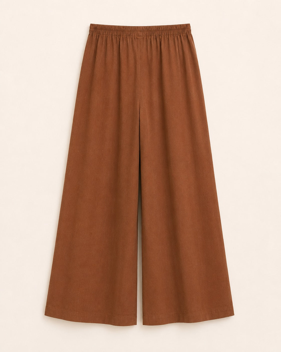 Pre-Order Linen Wide Pants - Camel