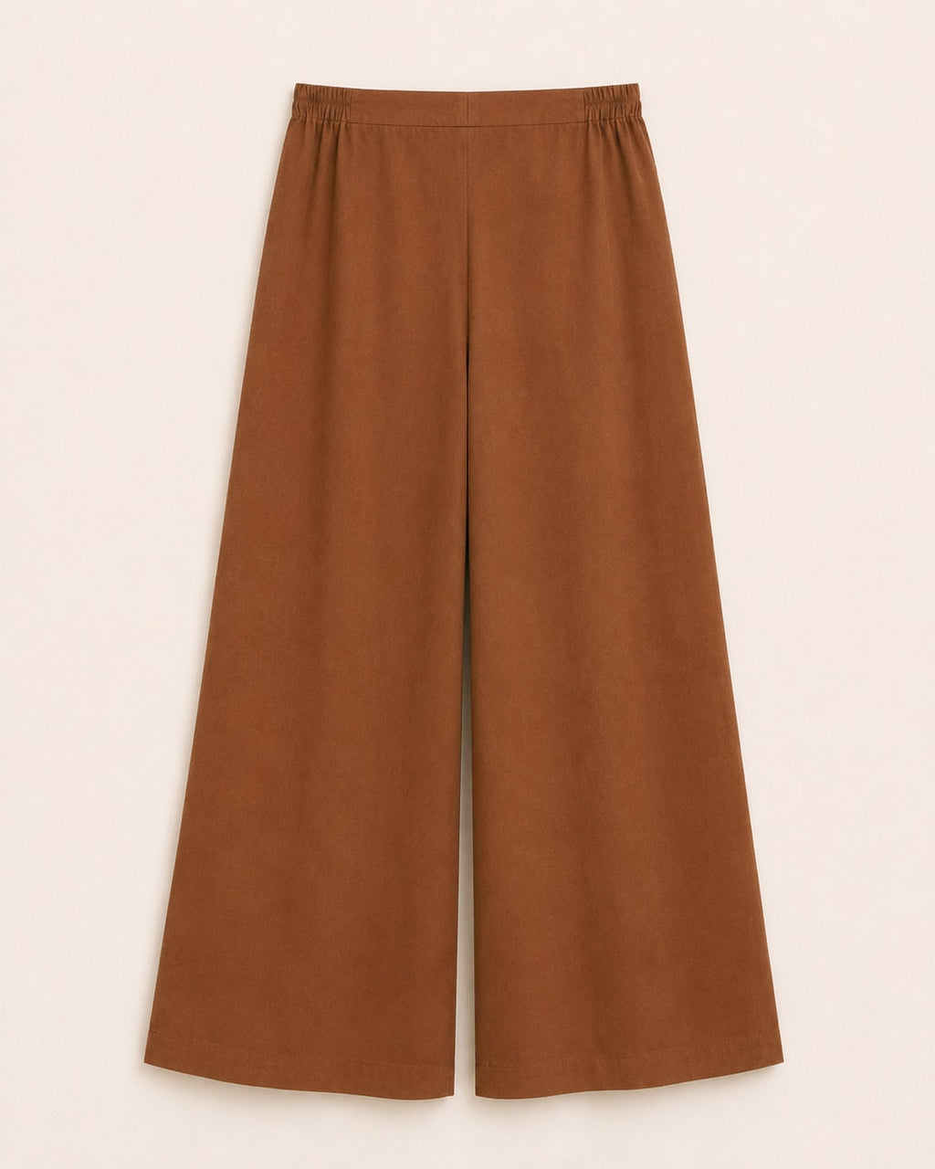 Pre-Order Linen Wide Pants - Camel