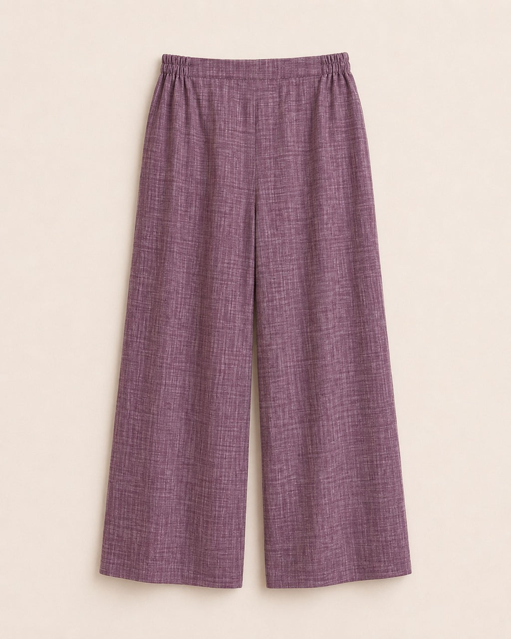 Pre-Order Linen Wide Pants - Purple