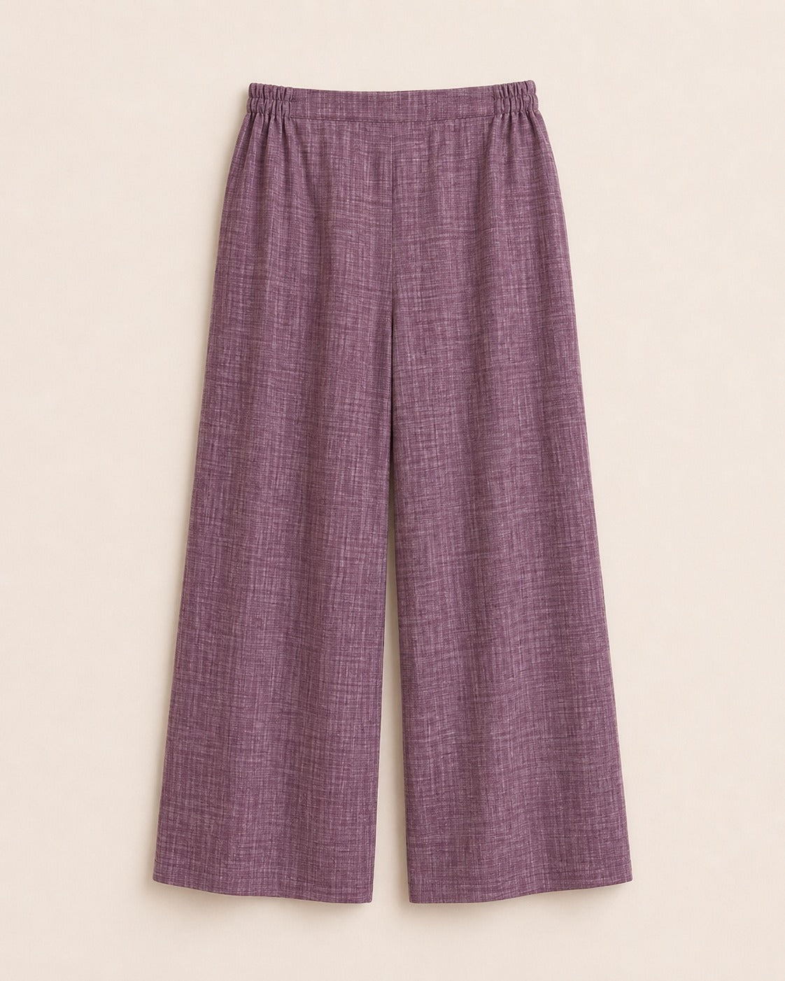 Pre-Order Linen Wide Pants - Purple