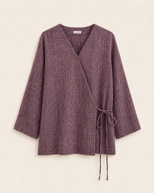 Pre-Order Kimono Wrap - Purple